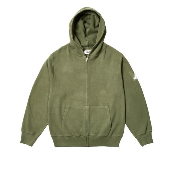 LPalace Rib Hood Hoodie Hooded Sweatshirt The Deep Green Size XL